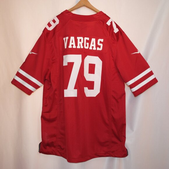 San Francisco 49ers 75th ANNIVERSARY MEN'S JERSEY (L) NAME ERROR - Picture 6 of 7